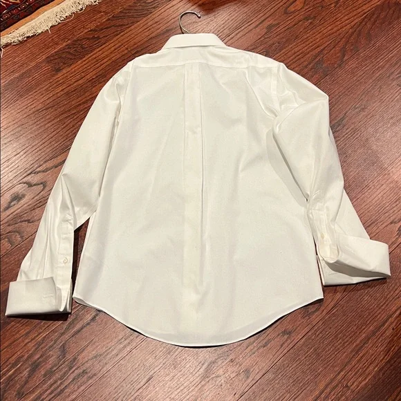Boys Brooks Brothers French Cuff Dress Shirt Size 12 Non-Iron - Picture 8 of 10